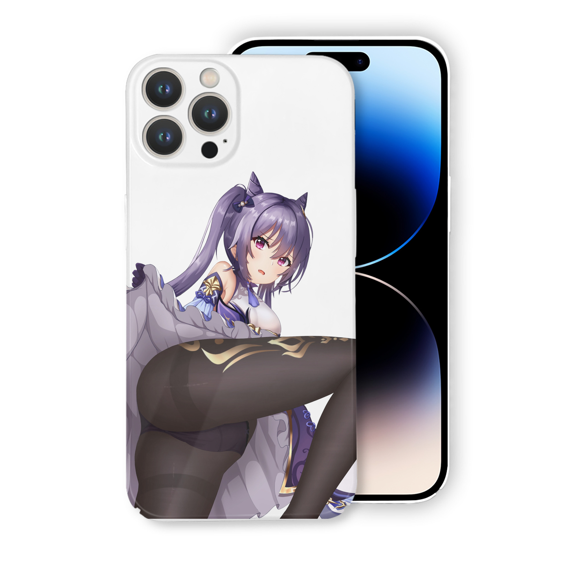 げんし神 刻晴 こくせい genshin Kokusei 【iPhone 14シリーズ対応】ハードケース